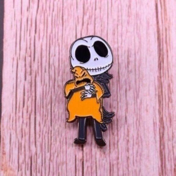 3/$20 Jack Skellington Oogie Enamel Pin - Picture 1 of 1